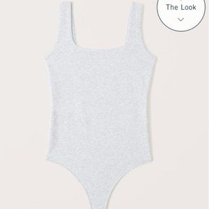 Cotton Seamless Fabric Tank Bodysuit